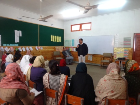 Session on role of a teacher and teaching practices by Mr Ghulam Baqir (Educationist)