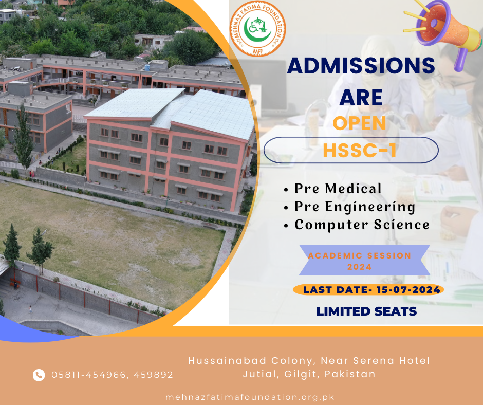 Admissions are open!!