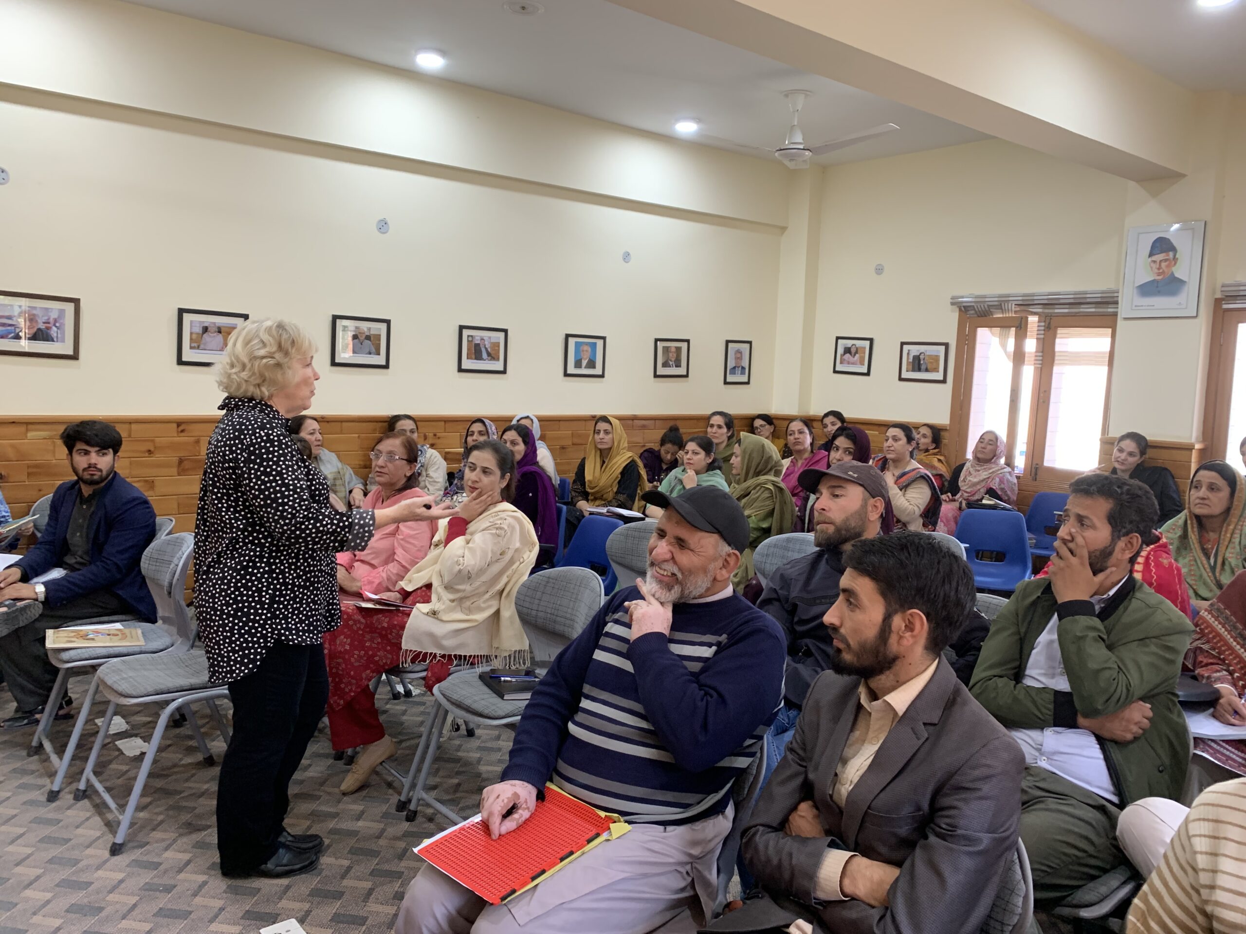 Ms. Jennifer Shield, an Inclusive Education expert from Canada, conducted a three-day session for MFF School’s academic and rehabilitation staff.